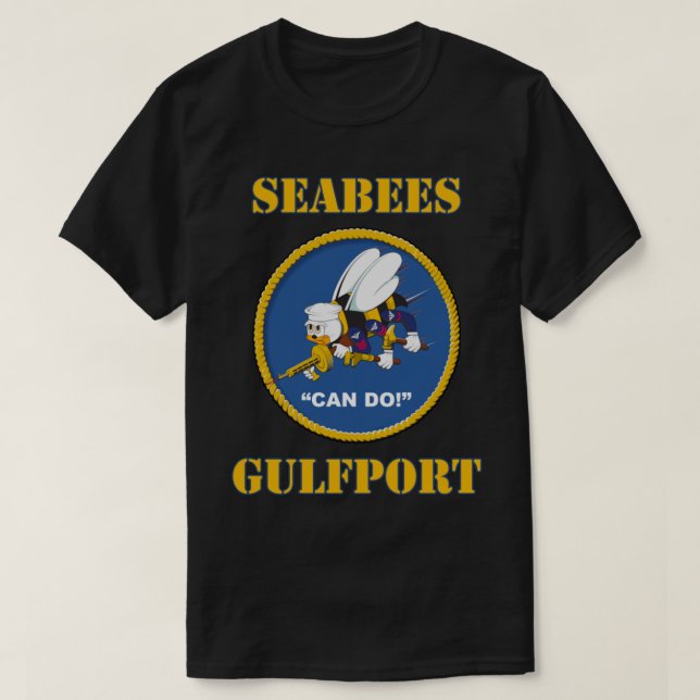 CAMISETA ¡LOS MARINOS PUEDEN HACER! ¡GULFPORT! (Diseño del anverso)