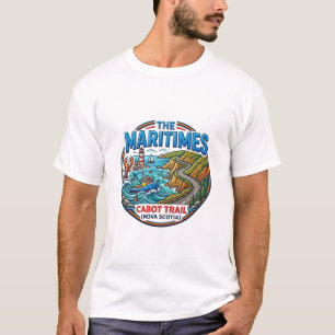 CAMISETA LOS MARITIMES CABOT TRAIL NUEVA ESCOCIA