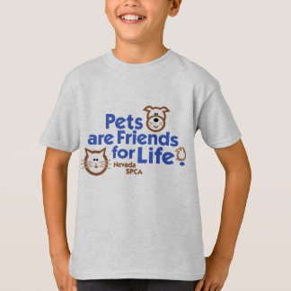 Camiseta Los mascotas son amigos para los productos de la