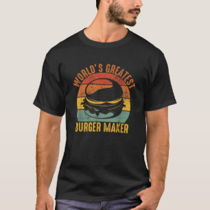Camiseta Los mayores fabricantes de hamburguesas en el mund