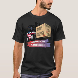 Camiseta Los mayores nombres de niños personalizados en el
