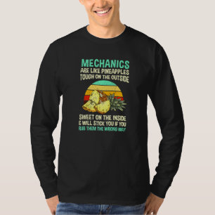 Camiseta Los Mecánicos Son Como Las Piñas Machinist Coworke