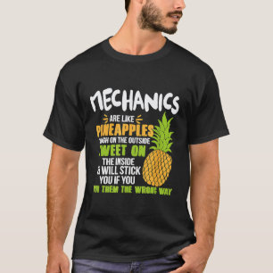 Camiseta Los mecánicos son como las piñas trabajo