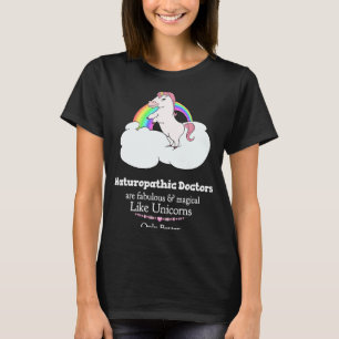 Camiseta Los Médicas Naturopáticos Son Mágicos Como Los Uni