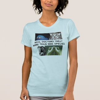 Camiseta Los médicos reales tratan más de una especie
