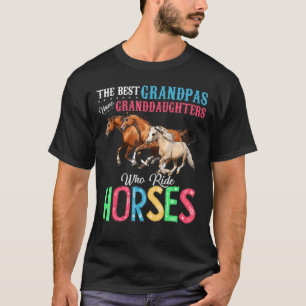 Camiseta Los Mejores Abuelos Tienen Nietas Que Viajan En Ho