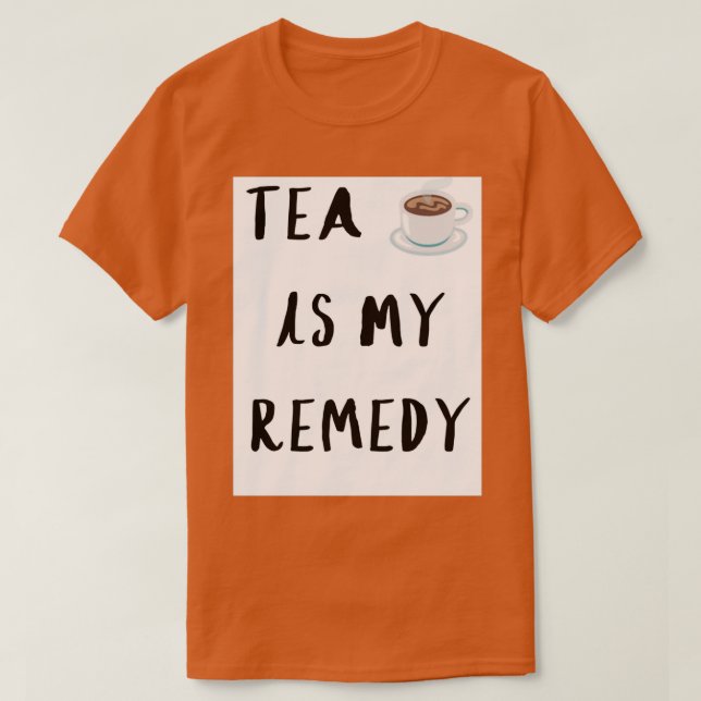 Camiseta Los mejores amantes del té al aire libre T (Diseño del anverso)
