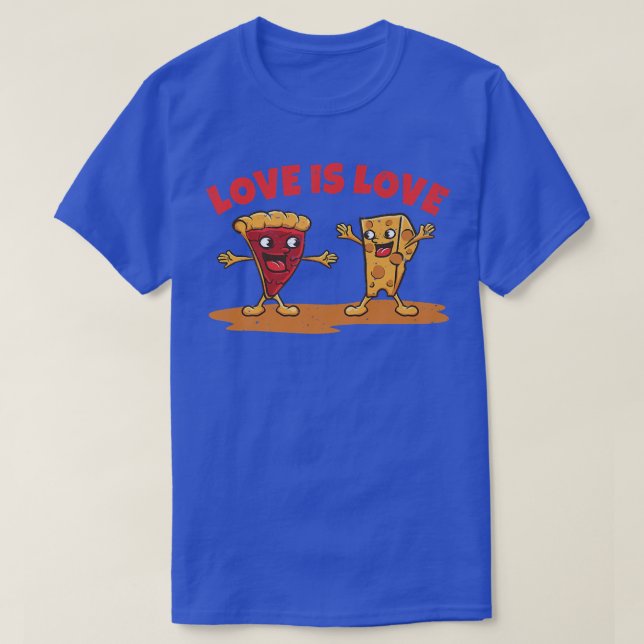 Camiseta Los mejores amigos amantes de la salsa de tomate y (Diseño del anverso)