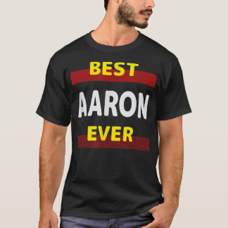 Camiseta Los mejores amigos de Aaron nombran a Buddy apodo