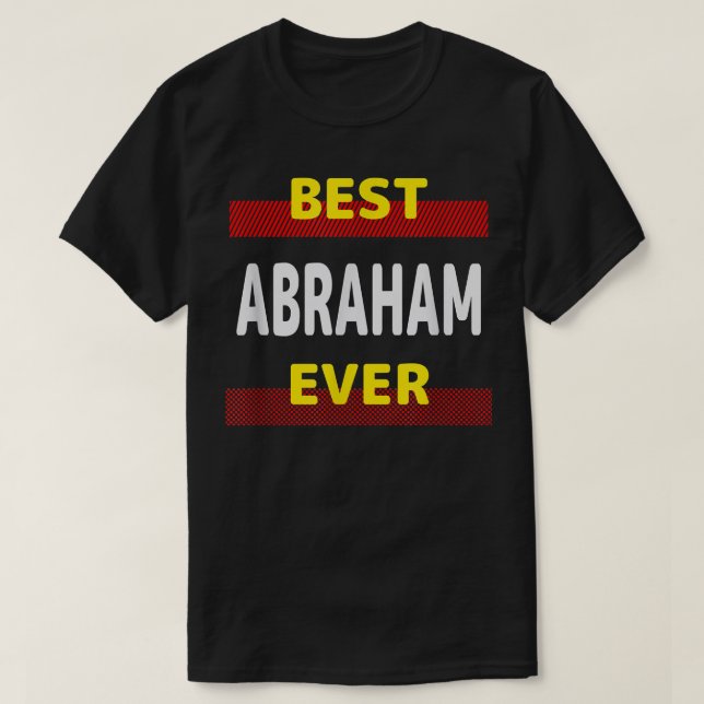 Camiseta Los mejores amigos de Abraham nunca nombran a Budd (Diseño del anverso)
