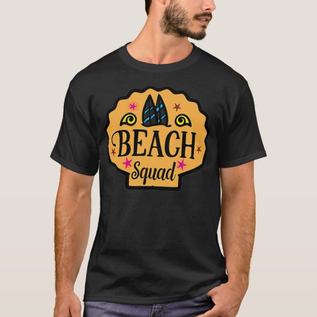 Camiseta Los mejores amigos de Beach Squad citan s: (Anverso)
