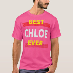 Camiseta Los mejores amigos de Chloe nombran a Buddy apodo 