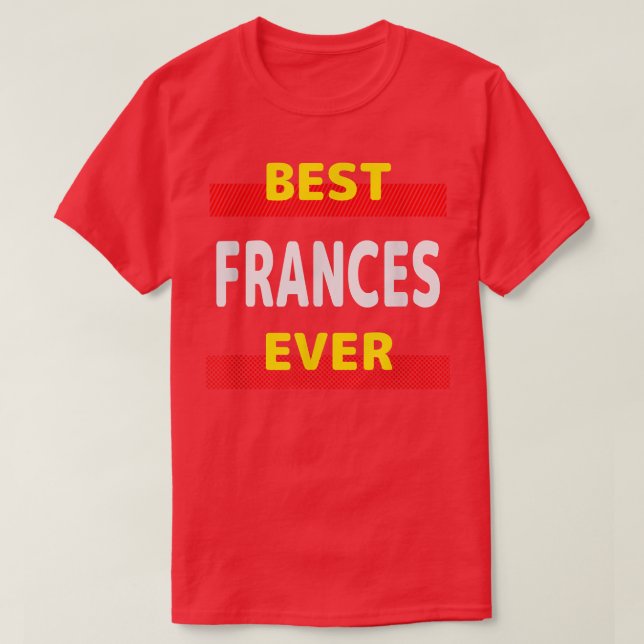 Camiseta Los mejores amigos de Frances nombran a Buddy Nick (Diseño del anverso)