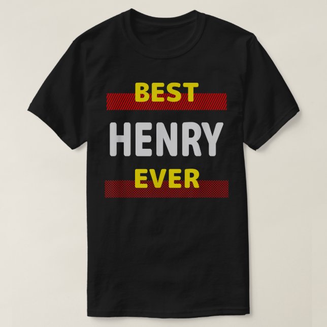 Camiseta Los mejores amigos de Henry nombran a Buddy apodo  (Diseño del anverso)
