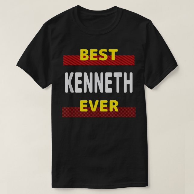 Camiseta Los mejores amigos de Kenneth nombran a Buddy Nick (Diseño del anverso)