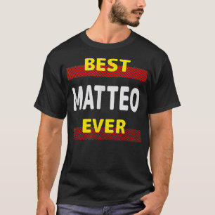 Camiseta Los mejores amigos de Matteo nombran a Buddy Nickn
