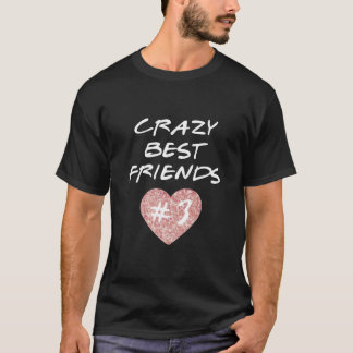Camiseta Los mejores amigos locos #3