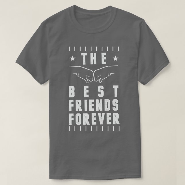 Camiseta Los mejores amigos para siempre (Diseño del anverso)