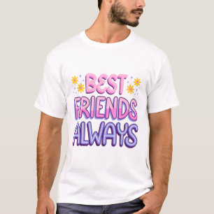 Camiseta Los mejores amigos siempre