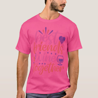 Camiseta Los mejores amigos Wineogéter divertidos