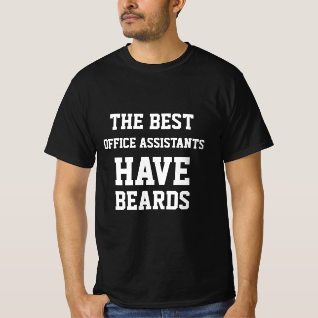 Camiseta - Los Mejores Asistentes de Oficina Tiene (Anverso)