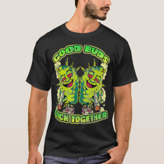 Camiseta Los Mejores Buds Inspiraron a los Mejores Amigos R