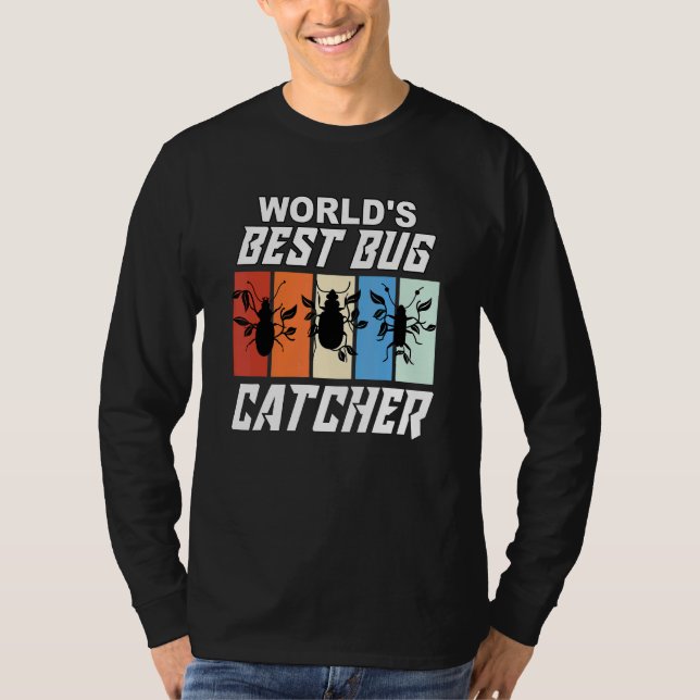 Camiseta Los mejores bugs de cazadores de bugs del mundo (Anverso)