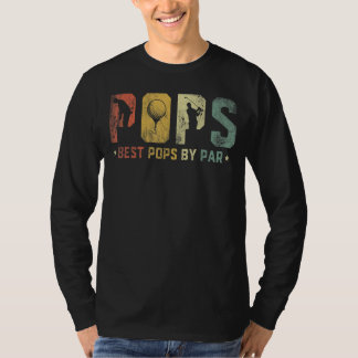 Camiseta Los Mejores Cachorros De Par Pops Padres Day Golf 