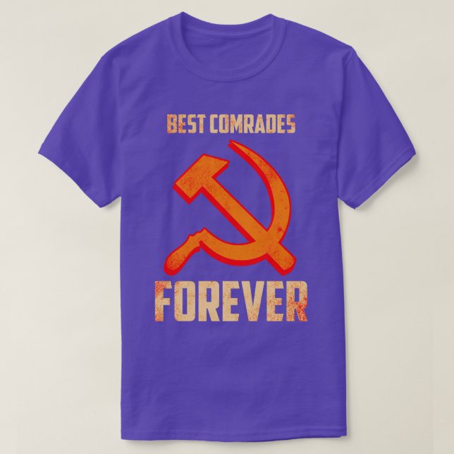 Camiseta Los mejores camaradas para siempre (Diseño del anverso)