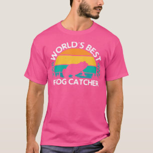 Camiseta Los Mejores Chicas De Cazadores De Ranas Del Mundo