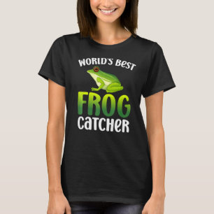 Camiseta Los mejores Chicas de cazadores de ranas del mundo
