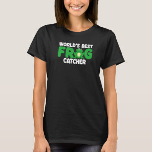 Camiseta Los mejores chicos chicas niños cazadores de ranas