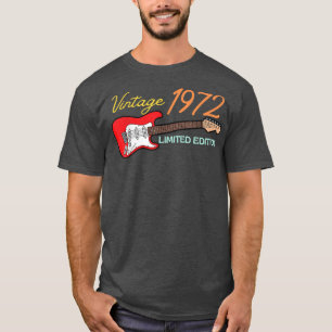 Camiseta Los mejores de 1972 Amantes de la guitarra en los 