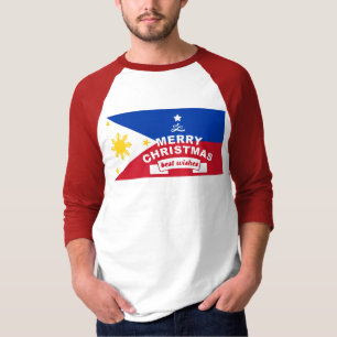Camiseta Los mejores deseos para una Feliz Navidad y un Fel