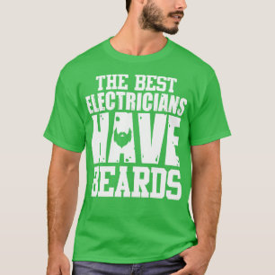 Camiseta Los mejores electricistas tienen barba