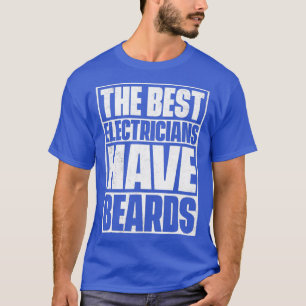 Camiseta Los Mejores Electricistas Tienen Barba Graciosa