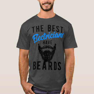 Camiseta Los mejores electricistas tienen barba - Trabajo g