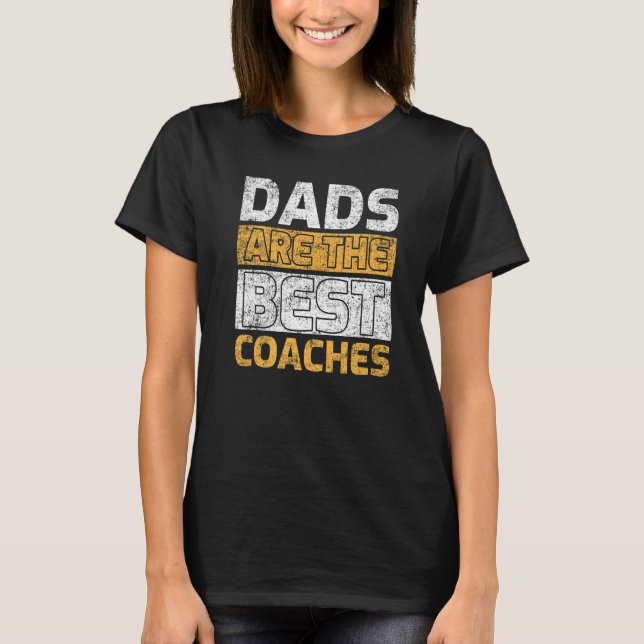 Camiseta Los Mejores Entrenadores Del Hadad De Estilo Vinta (Anverso)