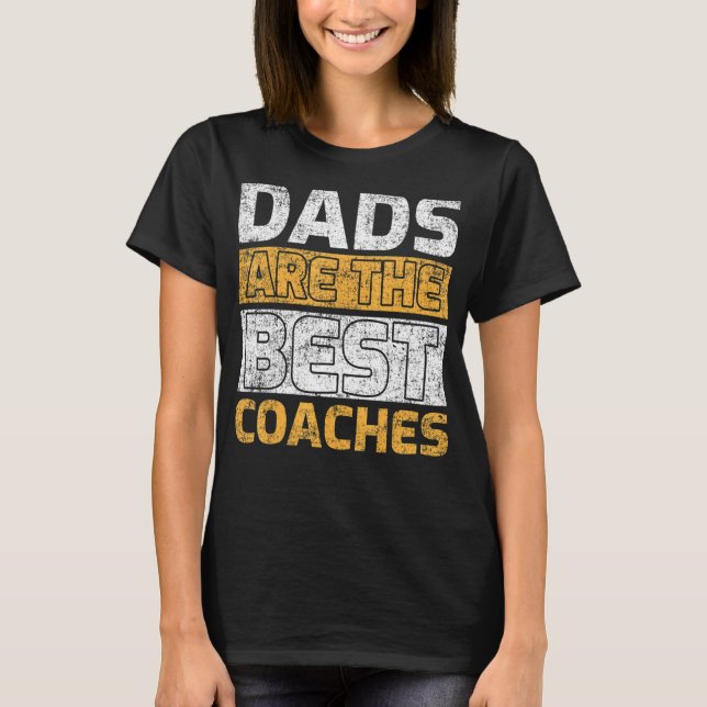 Camiseta Los Mejores Entrenadores Del Hadad De Estilo Vinta (Anverso)