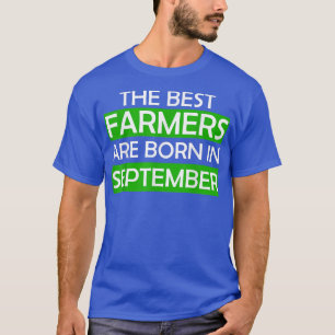Camiseta Los mejores granjeros nacen en septiembre gi de cu