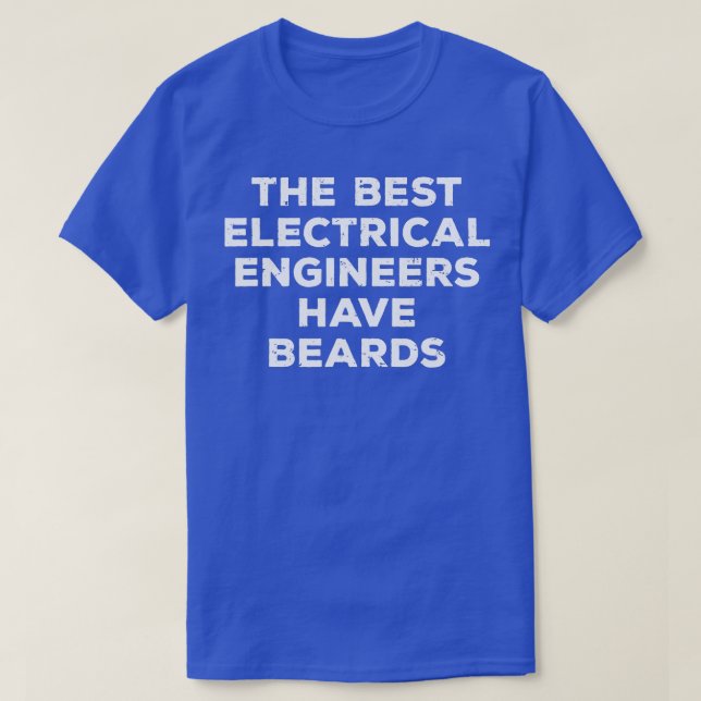 Camiseta Los Mejores Ingenieros Eléctricos Tienen Camas Div (Diseño del anverso)