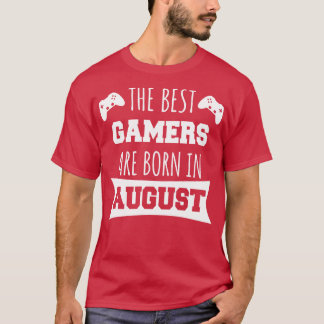 Camiseta Los Mejores Jugadores Nacieron En Agosto