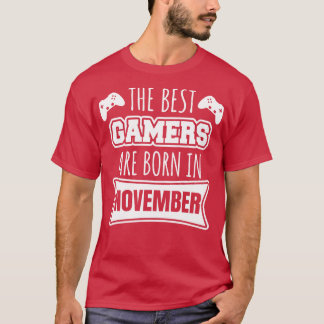 Camiseta Los Mejores Jugadores Nacieron En Noviembre