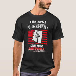 Camiseta Los Mejores Linemen Provienen De Arizona Lineman