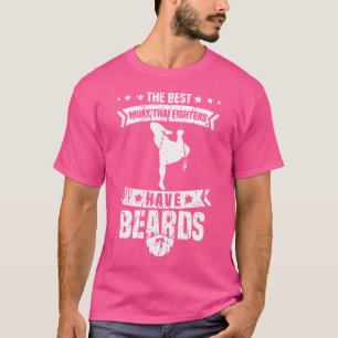 Camiseta Los mejores luchadores muay tailandeses tienen bar