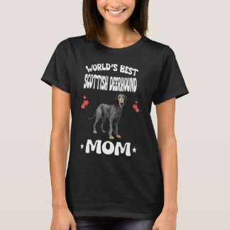 Camiseta Los mejores Mascotas del mundo en Deerhound Mom Do