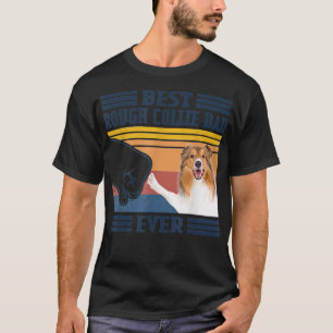 Camiseta Los mejores Navidades del Día del Padre en Collie