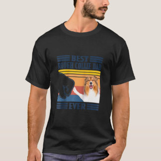 Camiseta Los mejores Navidades del Día del Padre en Collie