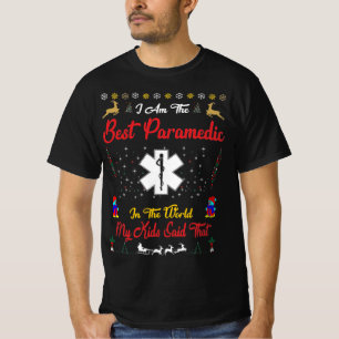 Camiseta Los mejores Navidades paramédicos