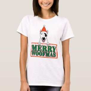 Camiseta Los mejores Navidades se comparten con un perro fe